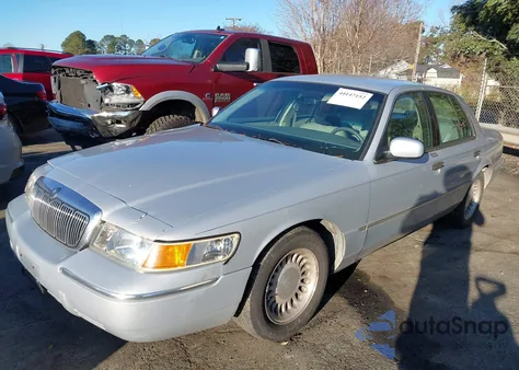 2000 Mercury Grand Marquis Ls из США, поврежденный, VIN 2MEFM75W6YX634770
